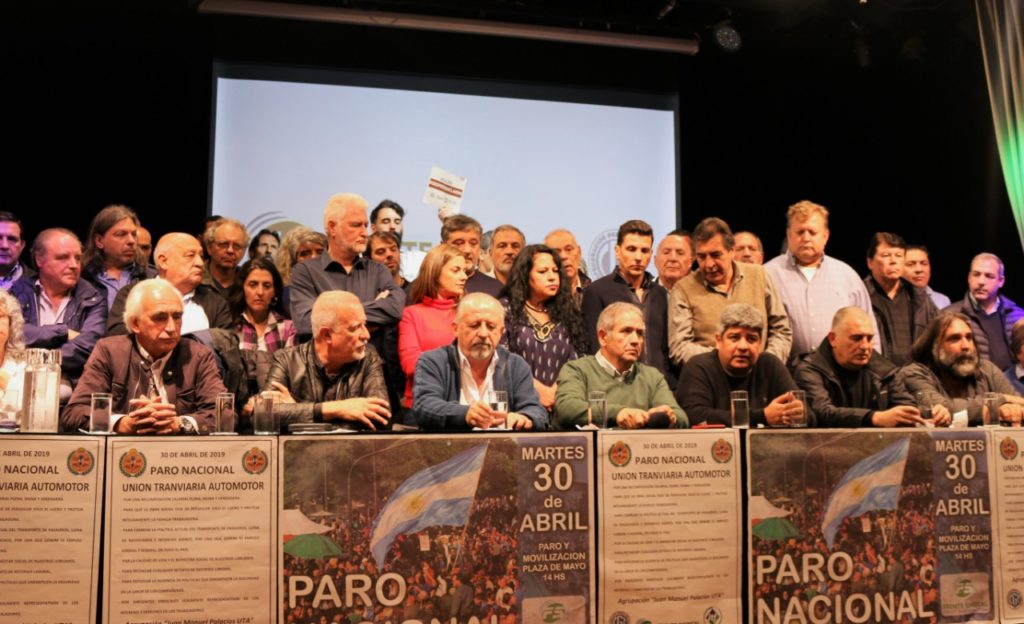 Paro Nacional y Acto en Plaza de Mayo &#8211; 30 de abril