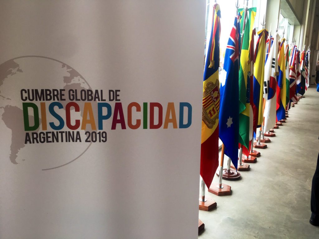 Presentes en la Cumbre Global de Discapacidad 2019