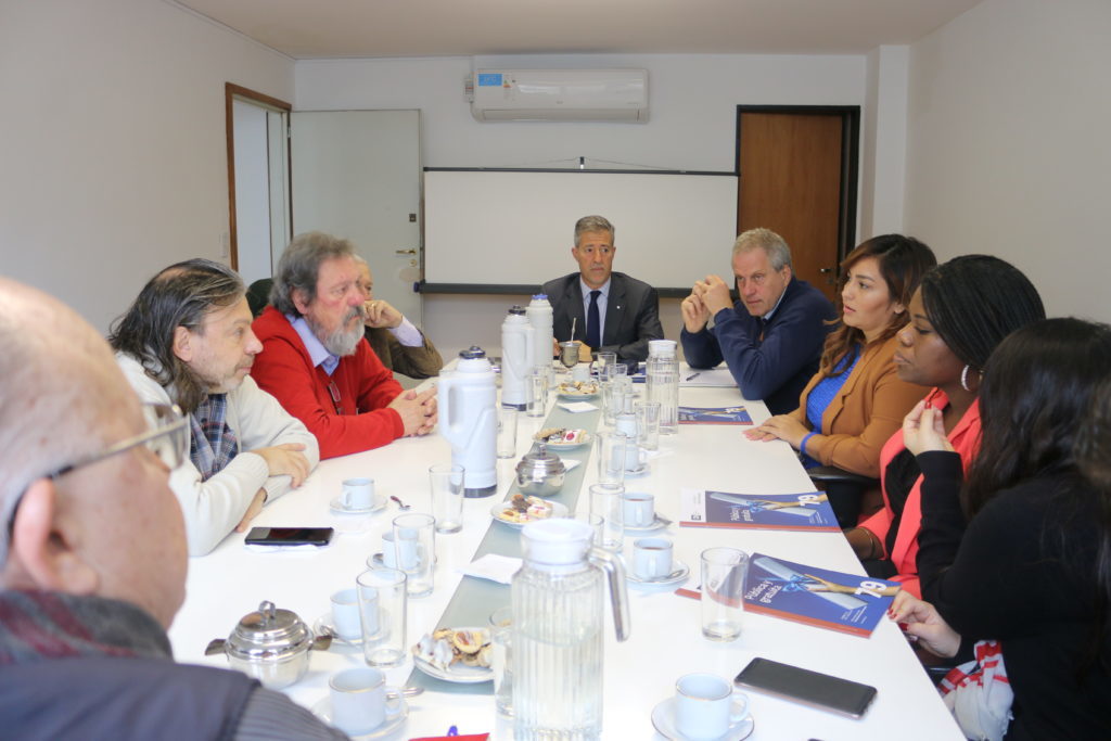 En el CIN con autoridades universitarias, Cori Bush y Rosa Calderón dialogaron sobre acceso a la educación