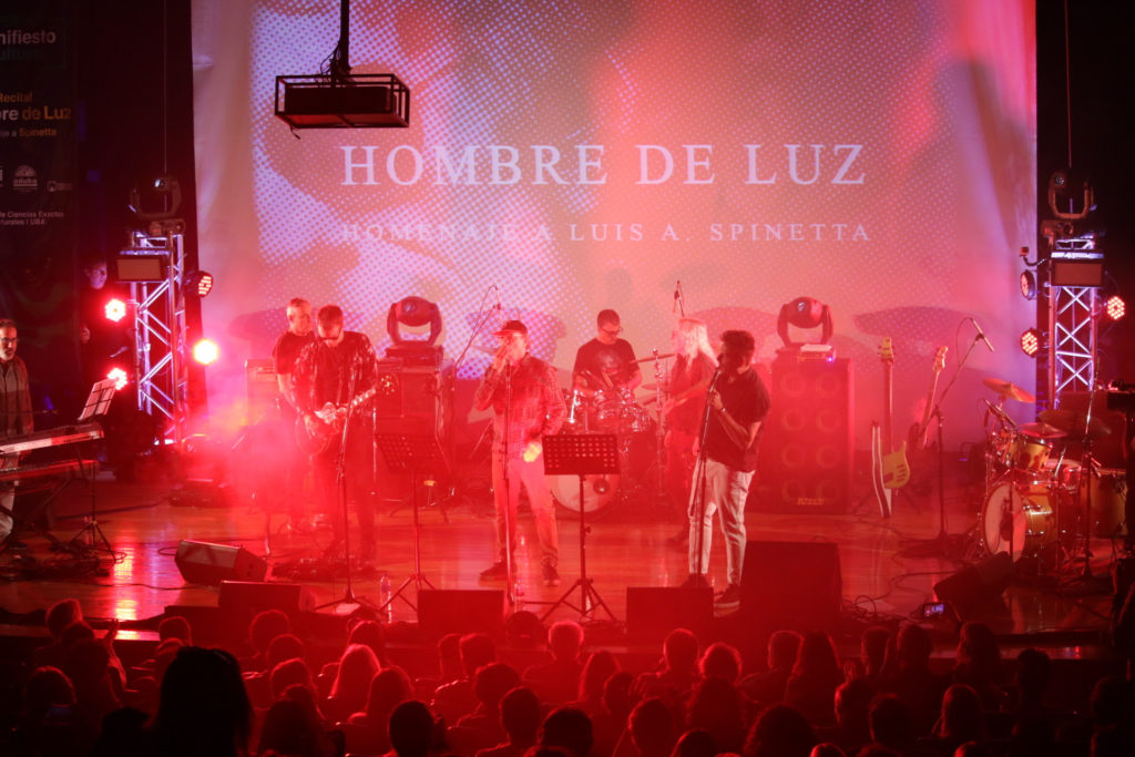 Recital homenaje a Spinetta en la Facultad de Ciencias Exactas y Naturales |“Hombre de Luz”