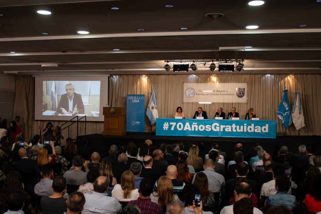 La UBA festejó los 70 años de la Gratuidad Universitaria