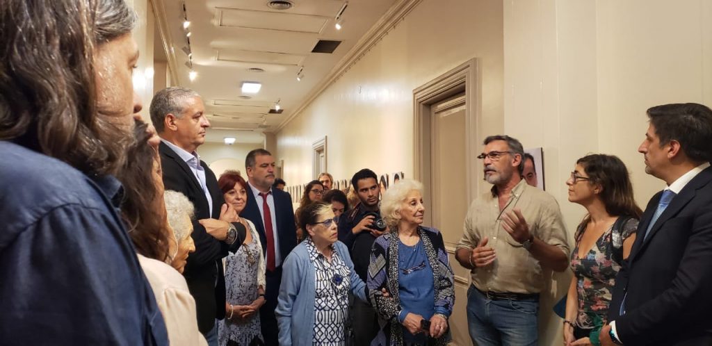 DERECHOS HUMANOS: Inauguración de la muestra de Nieto/as restituidas/os el Palacio Sarmiento