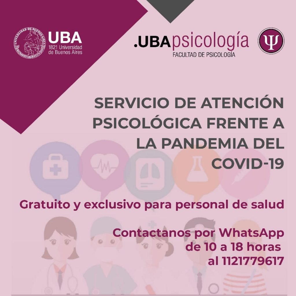 Servicio de Atención Psicológica frente a la Pandemia