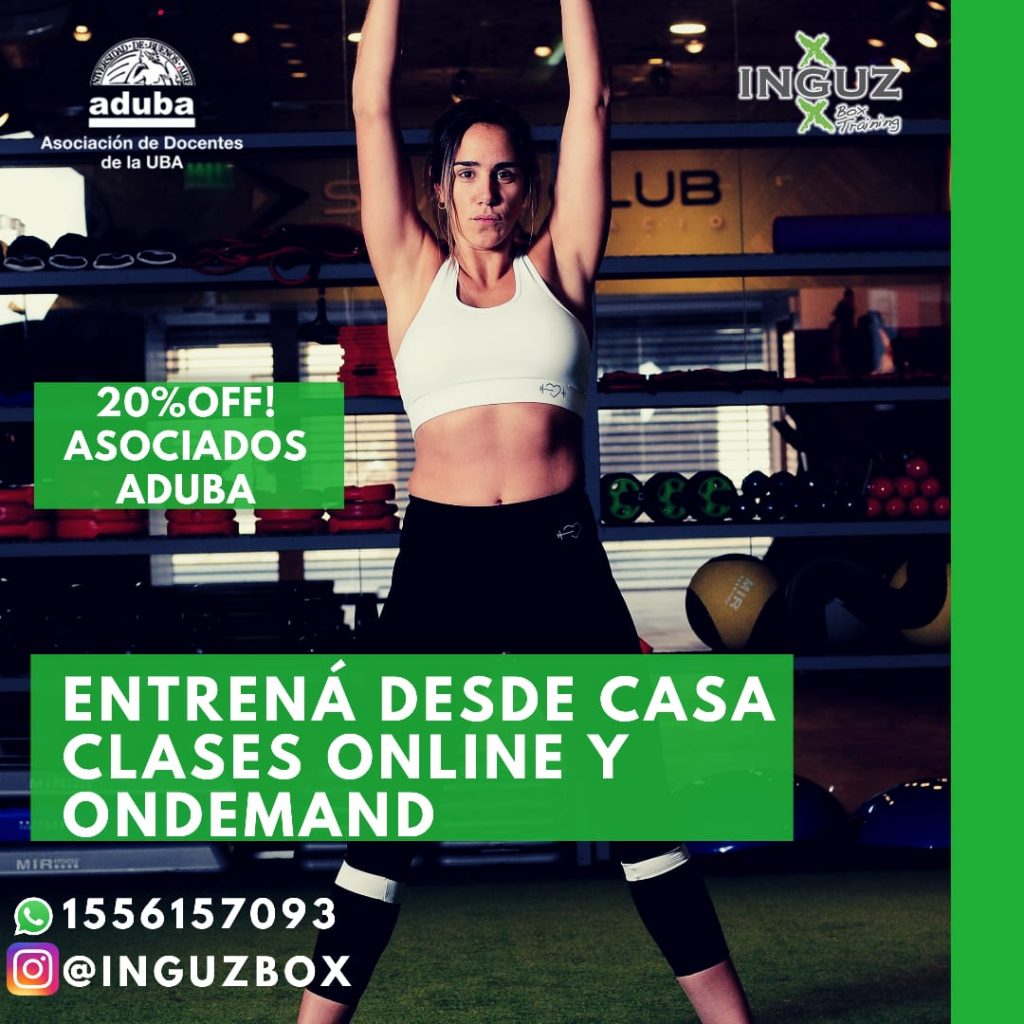 ¡Nuevo beneficio! 20% de descuento con el gimnasio INGUZ Box Training®