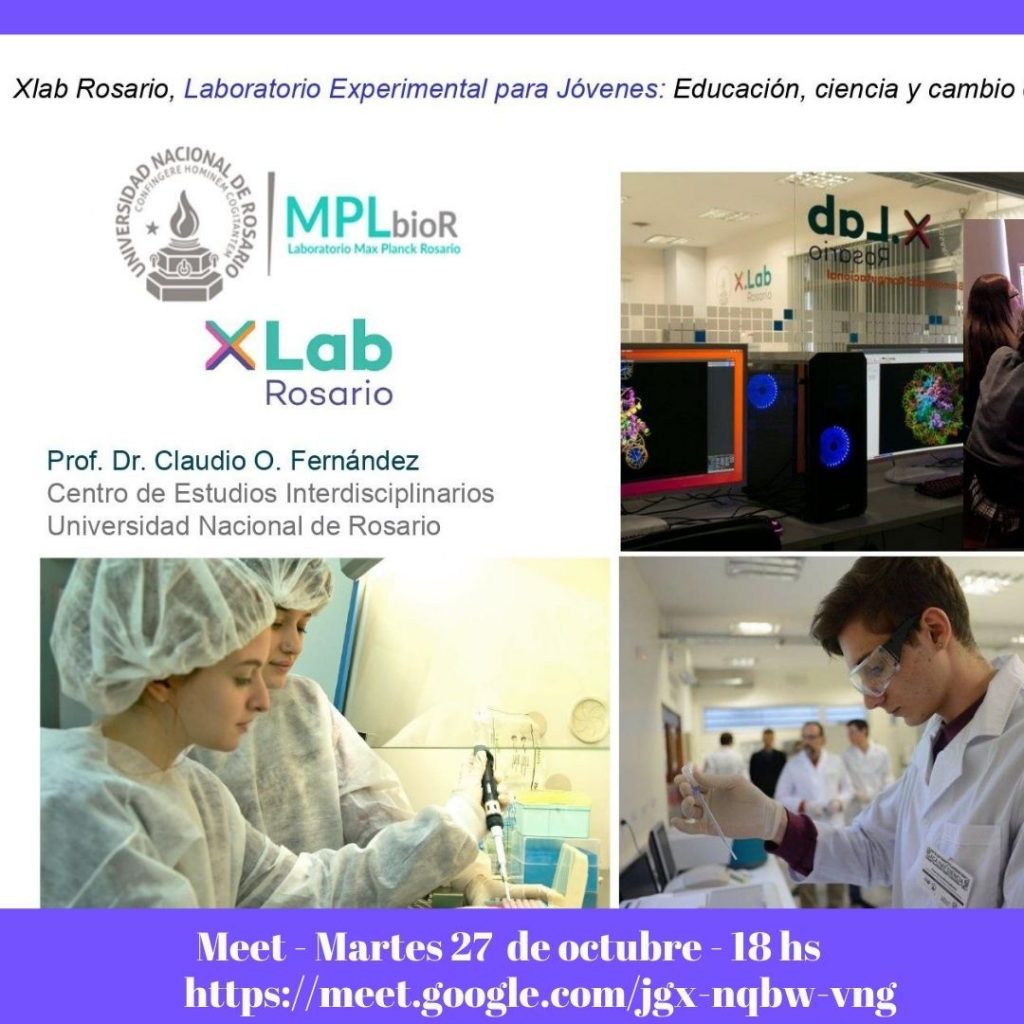 Sumate al Laboratorio Experimental para Jóvenes organizado por Xlab Rosario