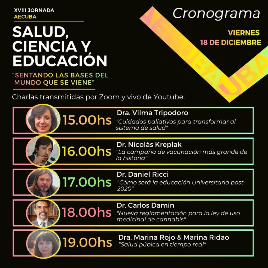 XVIII Jornada AECUBA «Salud, ciencia y educación»