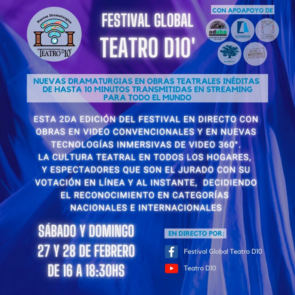 Festival Internacional de Nuevas Dramaturgias Teatro D10’